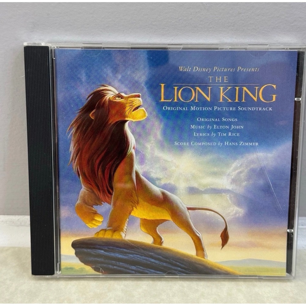 The Lion King Original Motion Picture Soundtrack CD 1994) Elton John Hans Zimmer